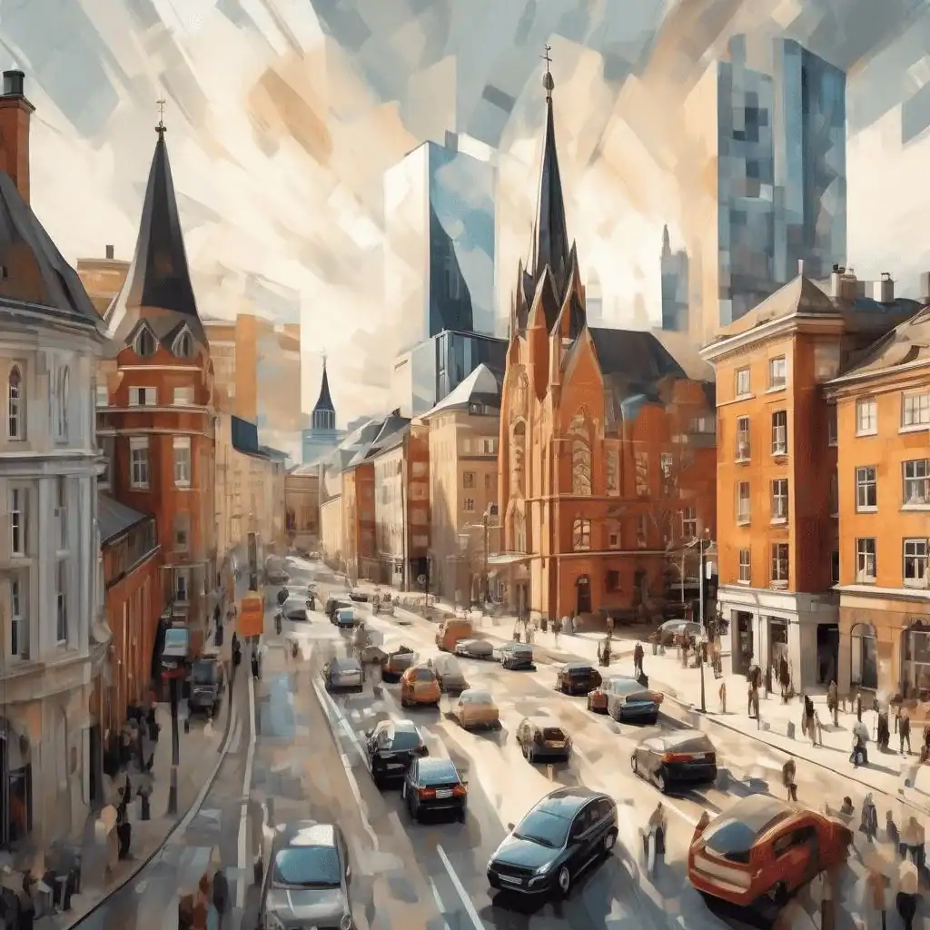 Going to Church. – Pekka Halonen